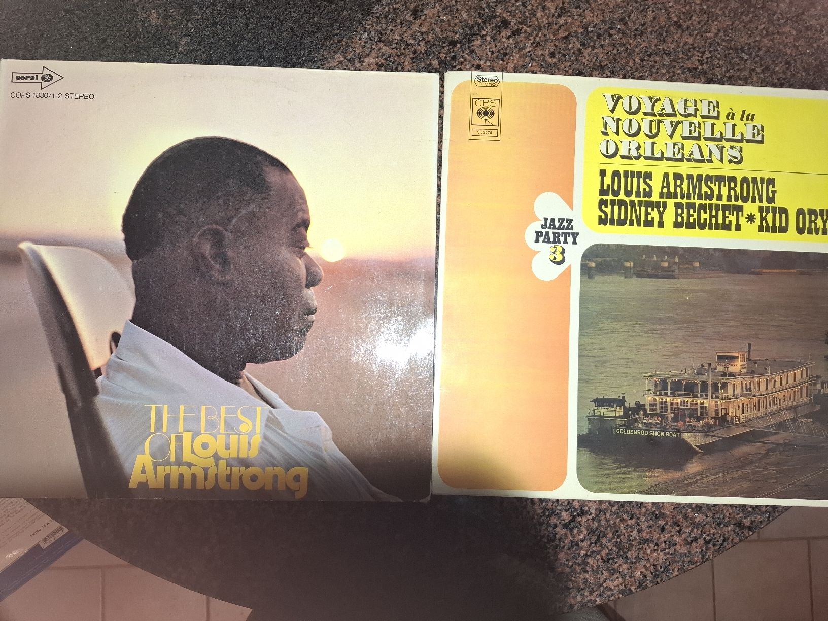 Dischi in vinile: Louis Armstrong - 2 vinyles – Usato da Chernex venduto da delfafine
