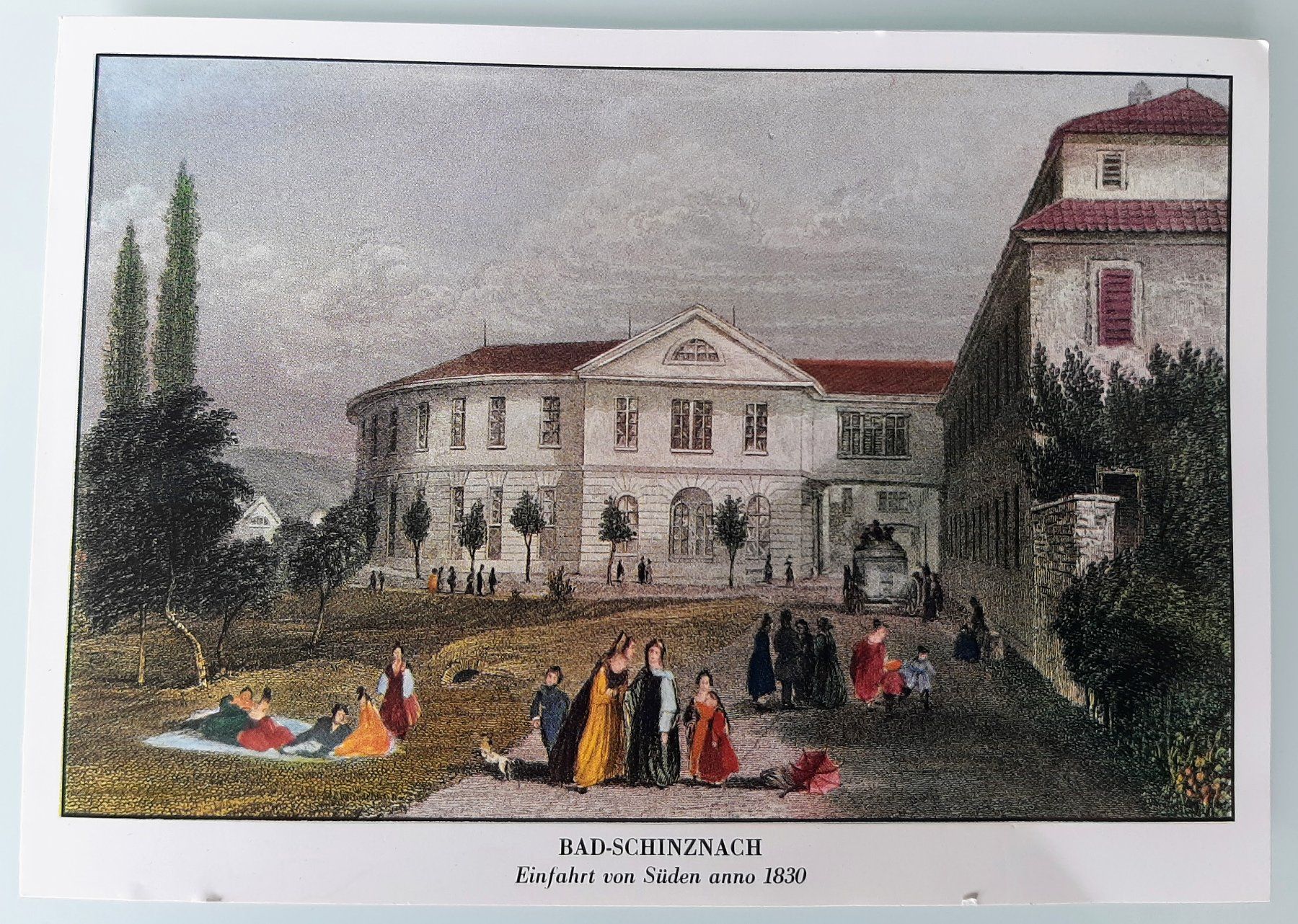 Cartoline postali: Karte Bad-Schinznach 1830 – Usato da Zürich venduto da Zurich