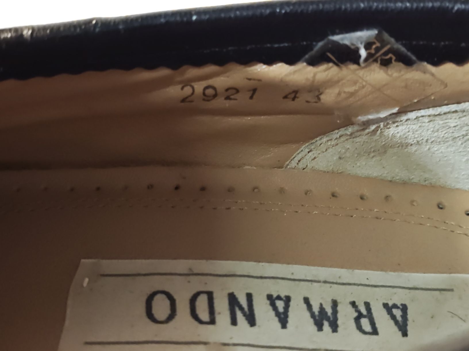 Scarpe da uomo: Schuhe Armando  extra weit, Gr. 43. (nov322) – Usato da Künten venduto da Schnaepplihuus 5
