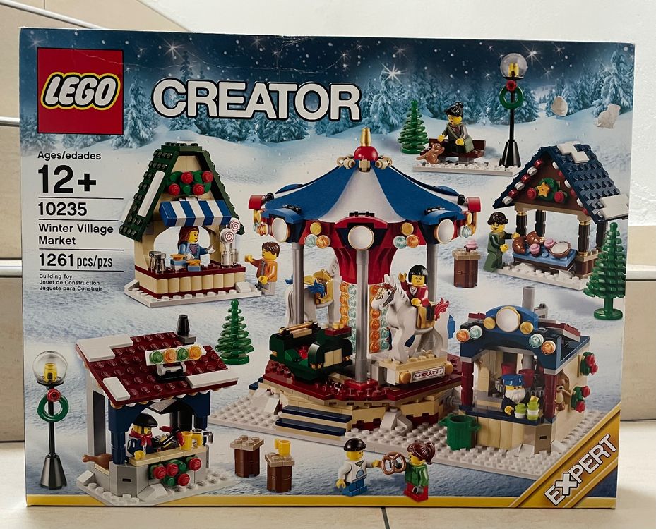 Lego 10235 Creator Expert Weihnachtsmarkt Winter Village NEU (Neu ...