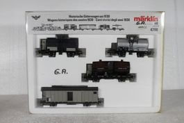 Märklin 4786 SBB Historische Güterwagen um 1930