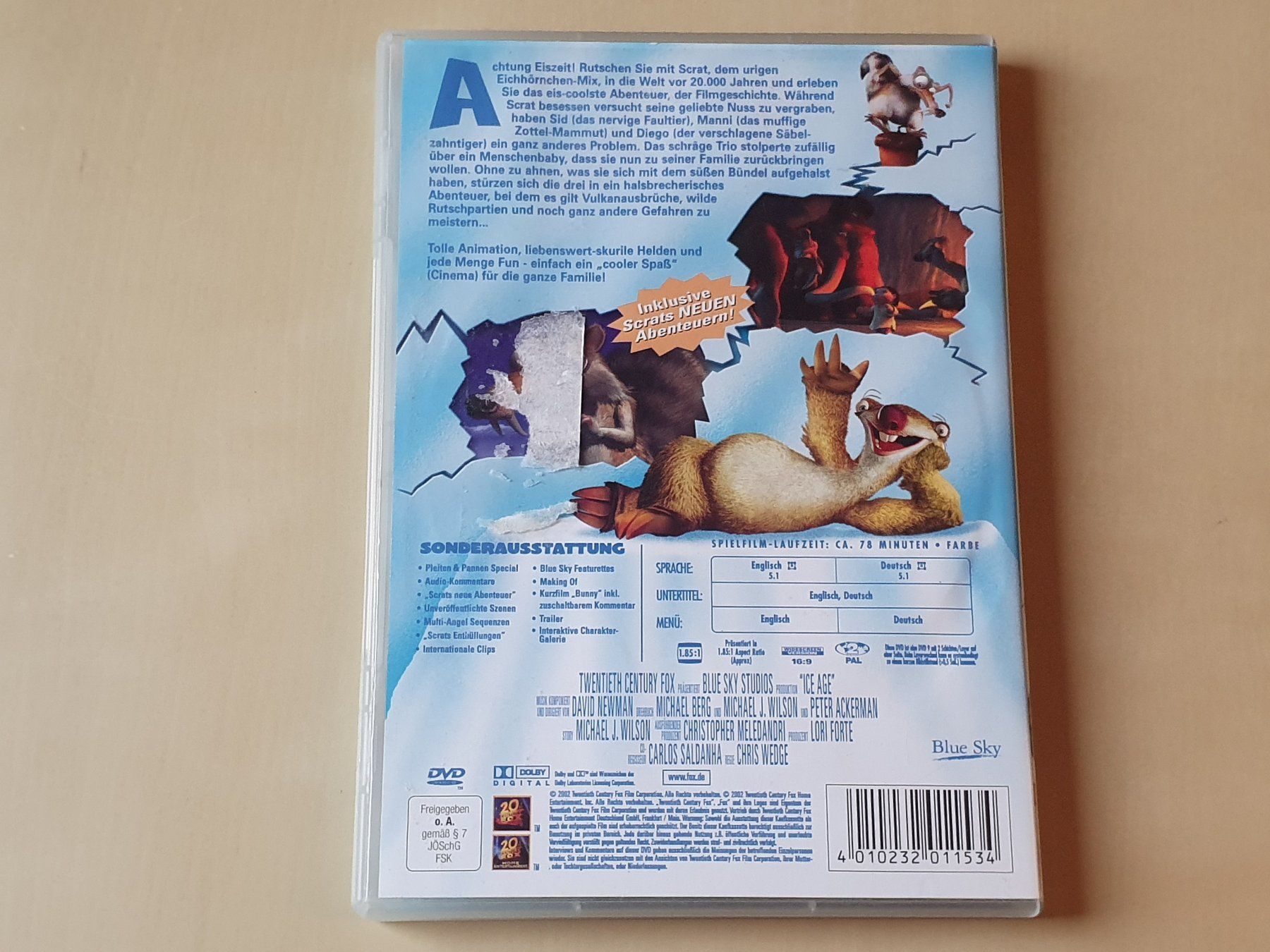 Alle DVDs: Ice Age – Gebraucht aus Stansstad von collectorsshop 1