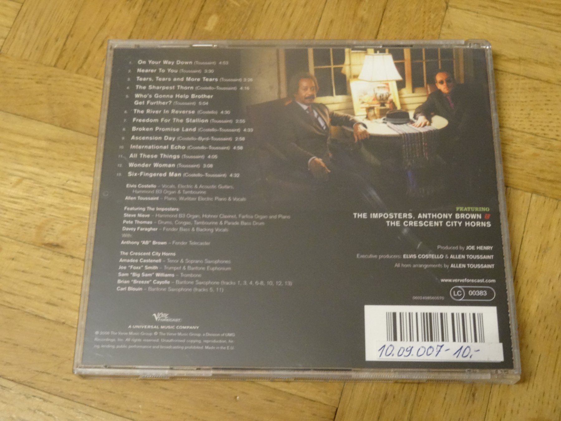 CD: Elvis Costello - Allen Toussaint - The River in Reverse CD – Usato da Olten venduto da Disc-Ausverkauf 1