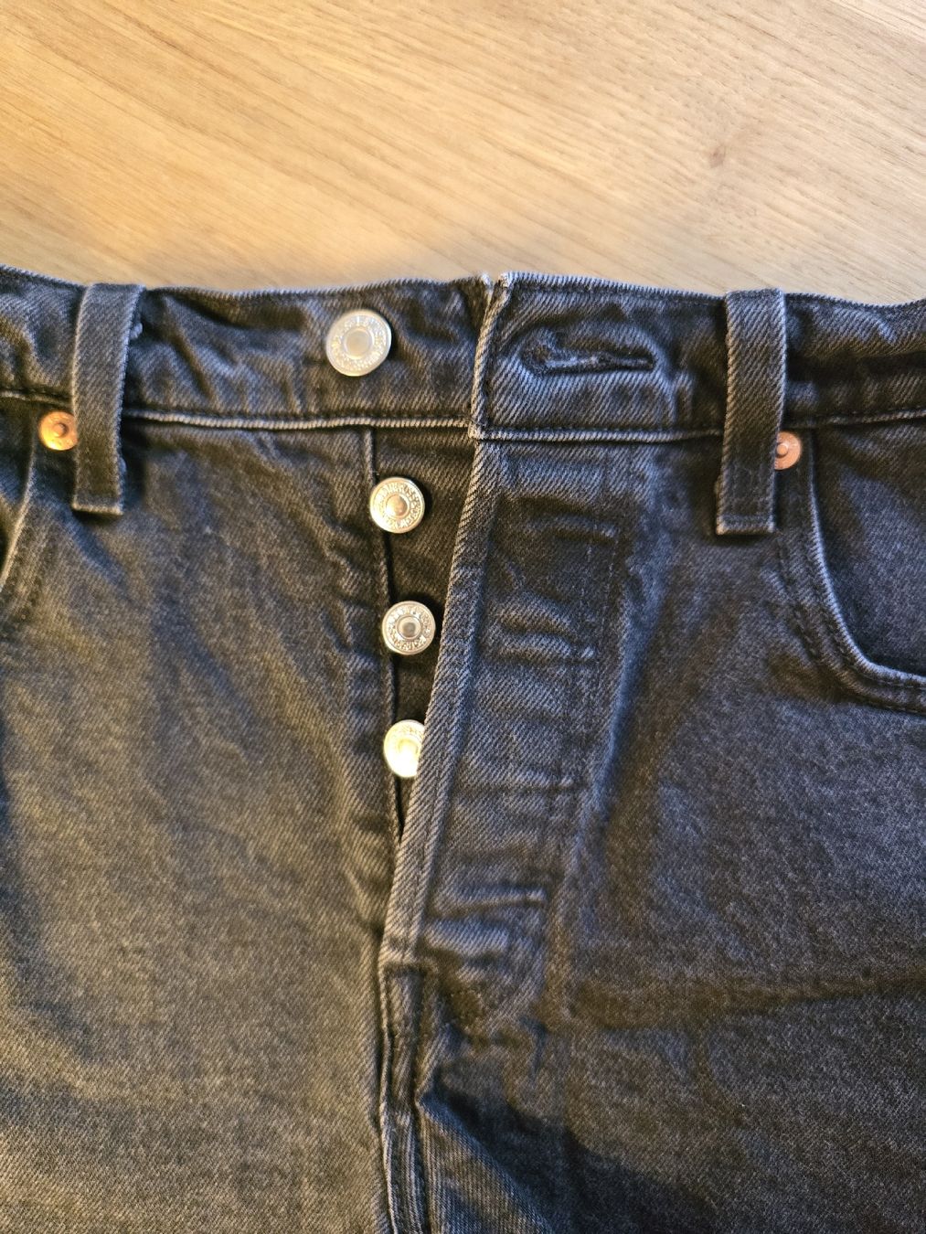 Levi's Jeans: Original Levi's Ribcage denim shorts Black – Neuf (Voir description) à Basel par sof_c7z7 4