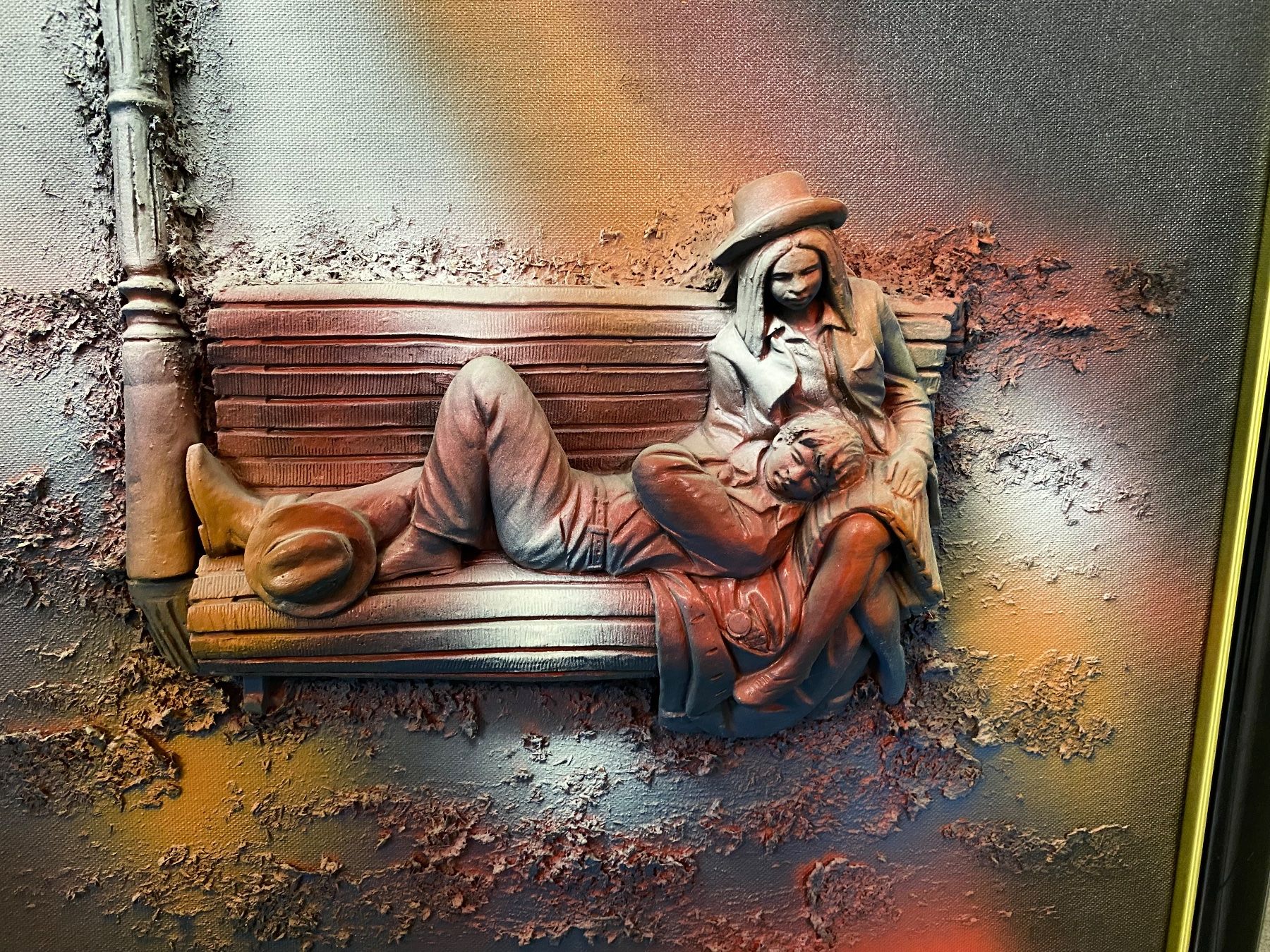 Dipinti: 3D-Reliefgemälde – Usato da Eschlikon TG venduto da ArtRec 2