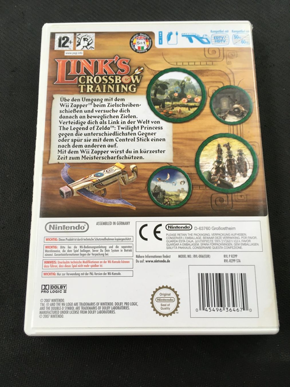 Nintendo Giochi: Link's Crossbow Training - Nintendo Wii – Usato da St.Gallen venduto da Punktchen01 1