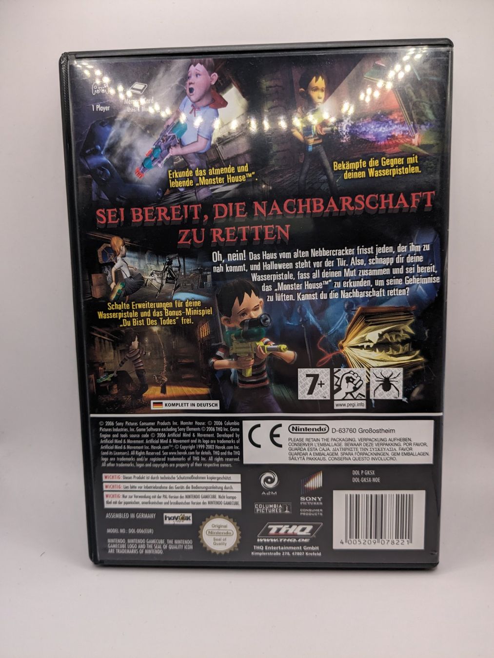 Nintendo Giochi: Monster House  - Nintendo Gamecube Game – Usato da Hünenberg See venduto da SpecialEditionGaming 2