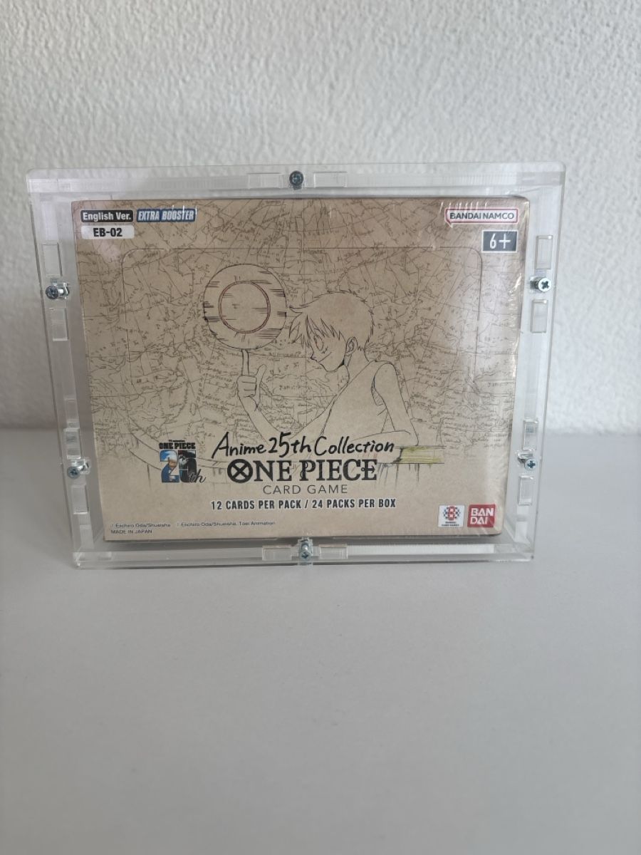 Bandai Carte collezionabili: One Piece Card Game Display mit Acrylglas EB02 25th  – Nuovo e nell'imballaggio originale da Wetzikon ZH venduto da regula.mrk