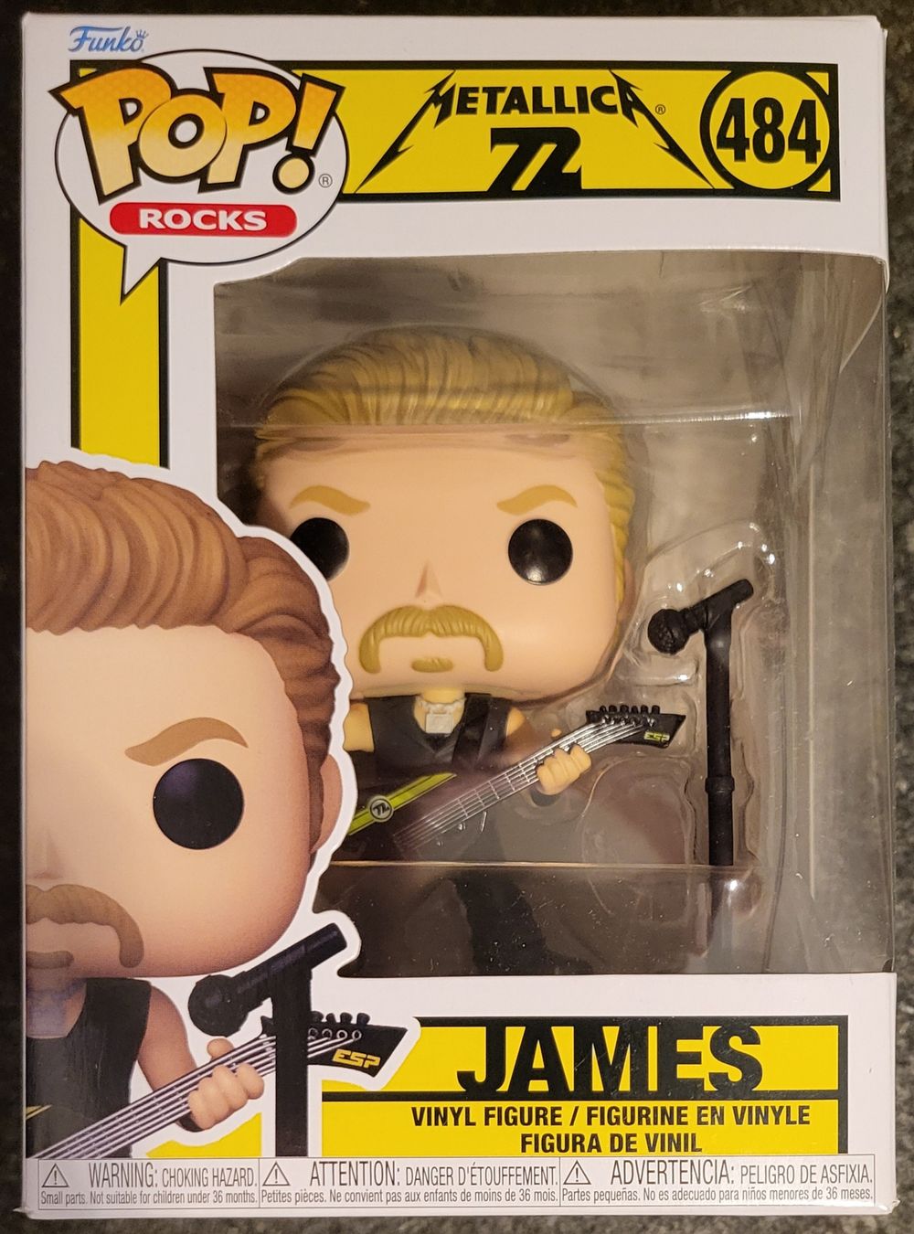 Funko Figuren: Funko Pop Metallica  James (72 Seasons) – Neu (gemäss Beschreibung) aus Montet (Glâne) von KOADA