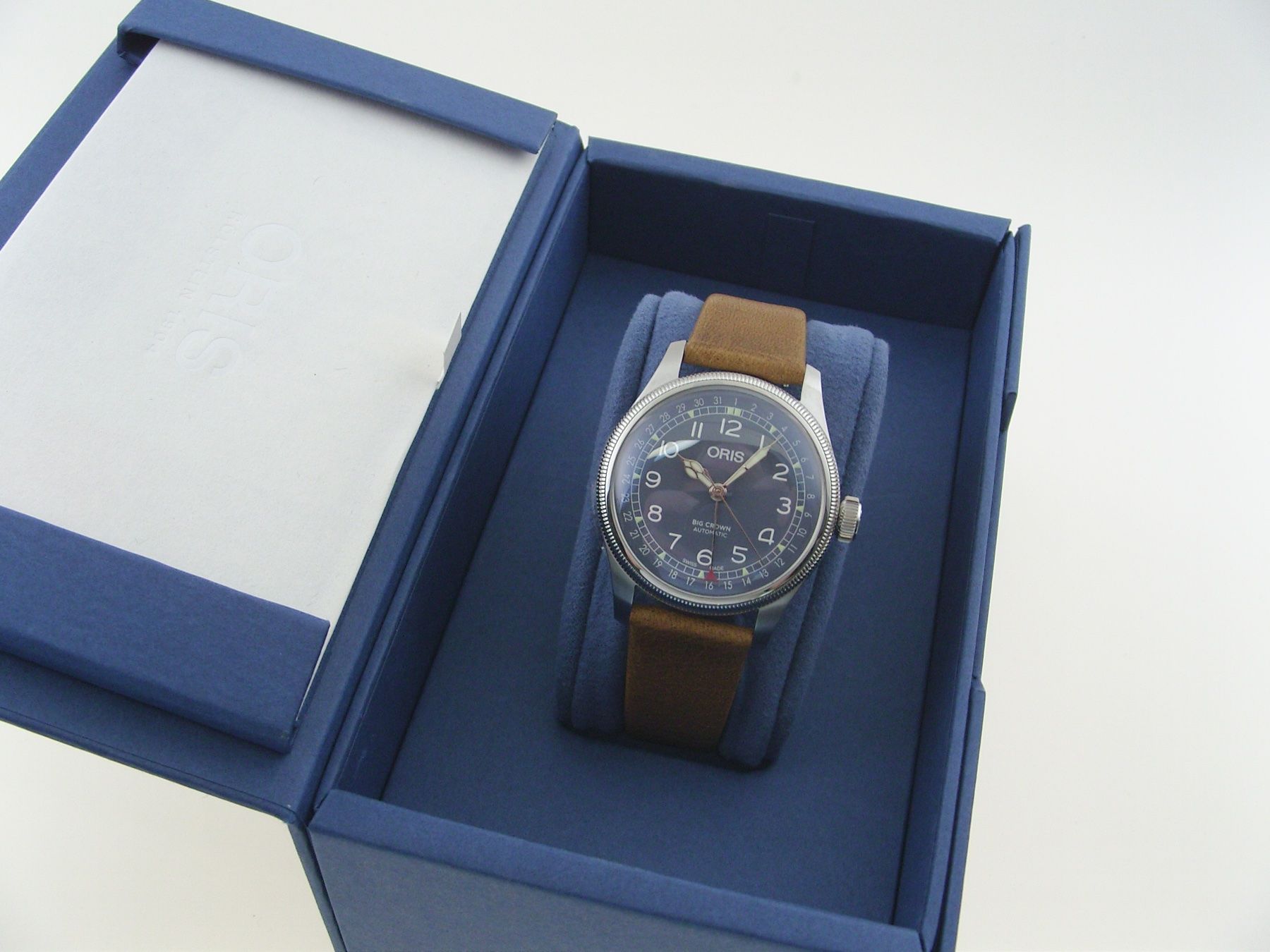 Oris Orologi: Neue Oris Big Crown Pointer Date Automatik mit Garantie – Nuovo e nell'imballaggio originale da Mels venduto da niezie2002