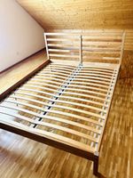 Cadre de lit en bois 160cm avec sommier IKEA Tarva