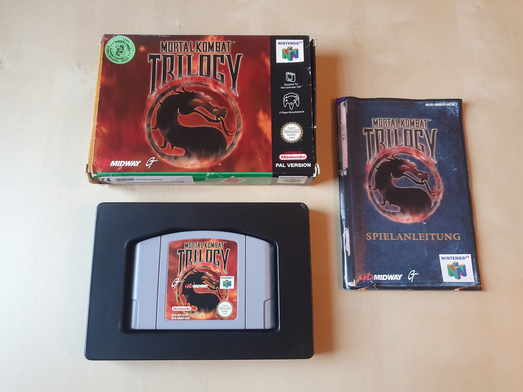 Nintendo Giochi: Mortal Kombat Trilogy – Usato da Stansstad venduto da collectorsshop 6