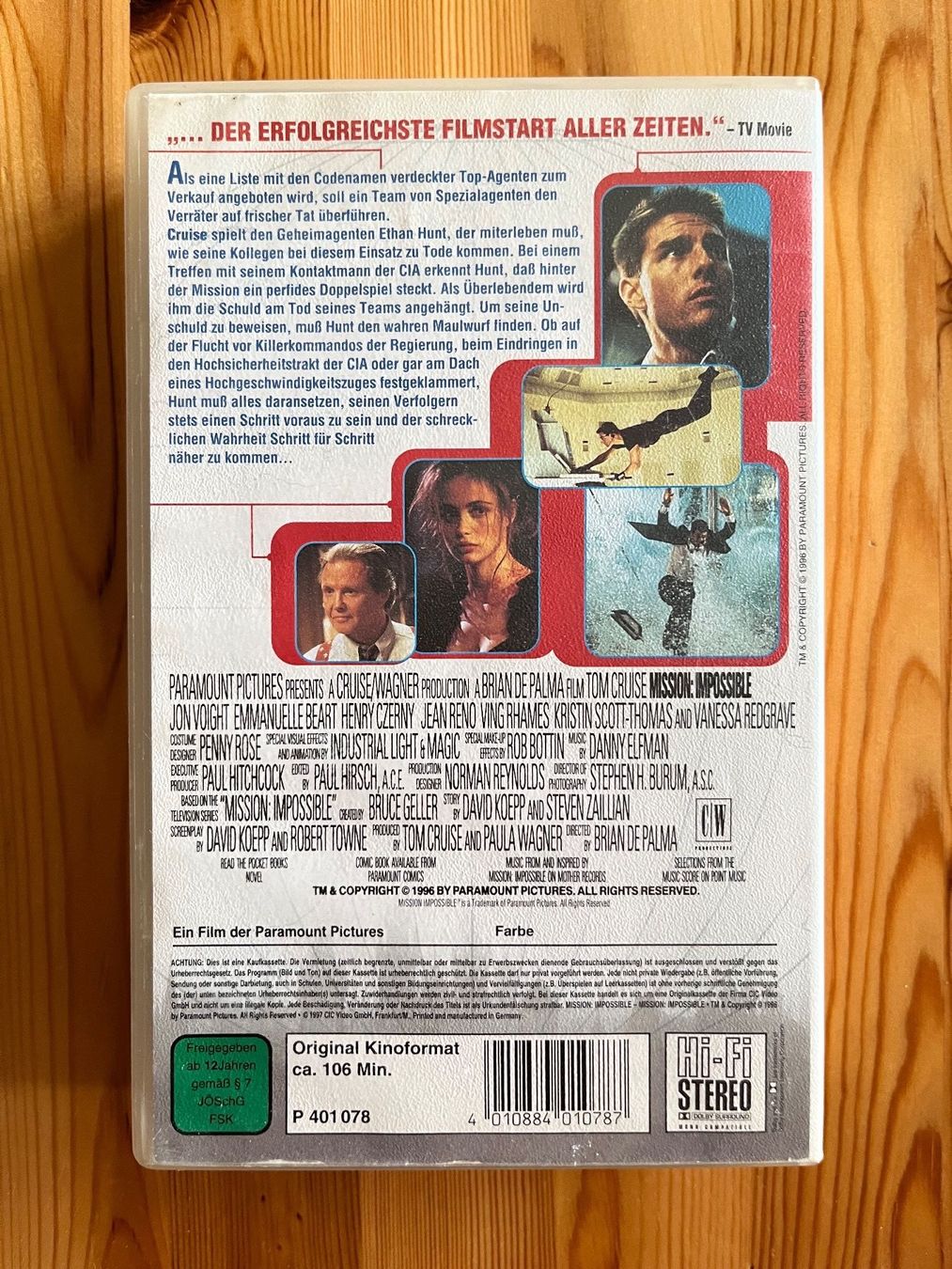 Toutes les VHS: Mission: Impossible VHS – D'occasion à Zürich par Gurkis 3