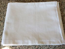 Leinen - Leintuch mit kleinem Monogramm MB