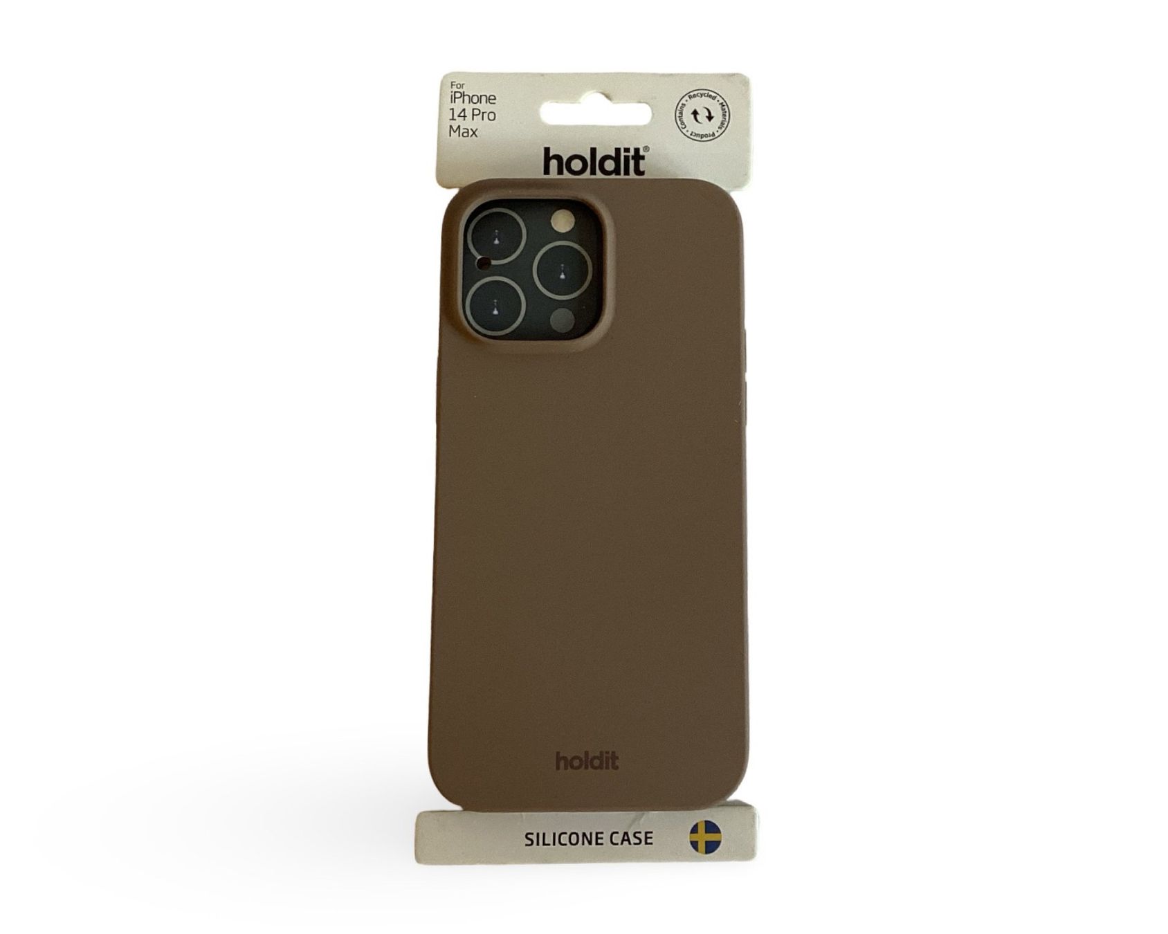 Apple Cover & Protezioni schermo: HOLDIT Silicone Case iPhone 14 Pro Max Braun – Nuovo e nell'imballaggio originale da Zürich venduto da Restwert_Zuerich 2