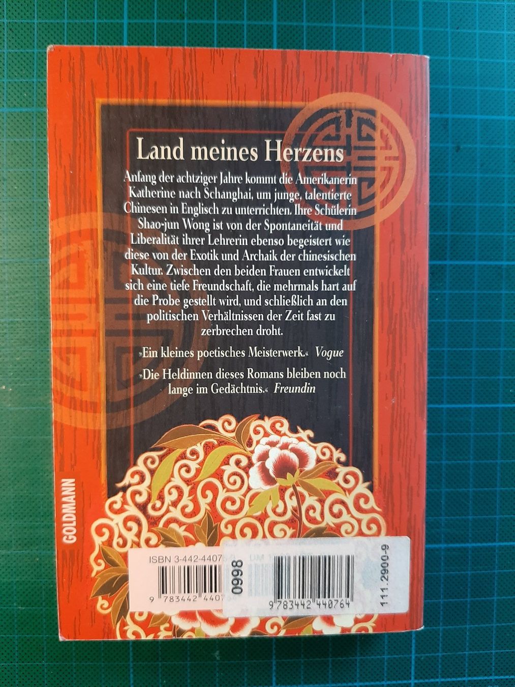 Libri: Anchee Min: Land meines Herzens – Usato da Basel venduto da kouki51 1