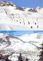 Scuol Schuls GR // Skilifte Motta Naluns Skigebiet