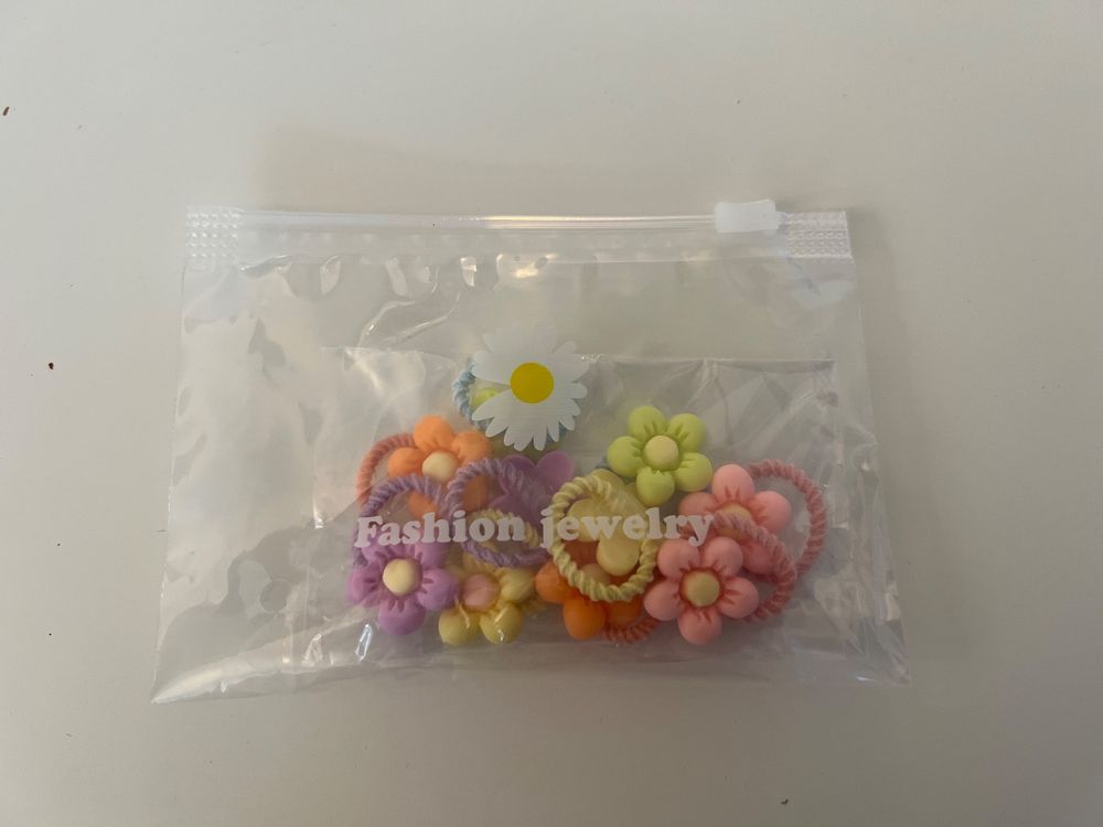 24 Stück 1 Zoll Baby Haargummi Mit Blumen Und Bög Produktbild-Vorschau 5