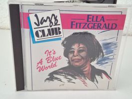 CD Ella Fitzgerald  - It's A Blue World   Jazz Club 1989😎