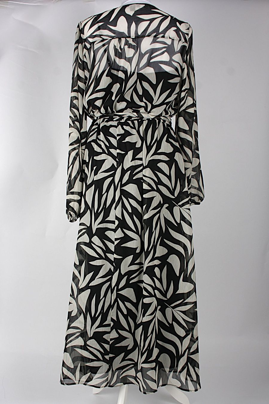 C&A Kleider: C&A Maxidress beige/schwarz Gr. 40 – Gebraucht aus Zollikofen von Restwert_Zollikofen 3