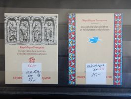 Frankreich Lot mit 2 schönen MH ** Lot XVI