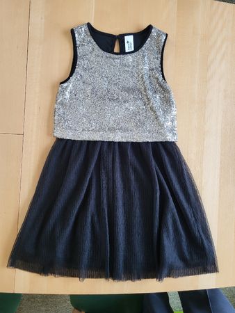 Pailletten Kleid Gr. 146