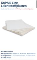 KAPA Leichtstoffplatten 70×100 cm (2x 3mm / 2x 5mm)