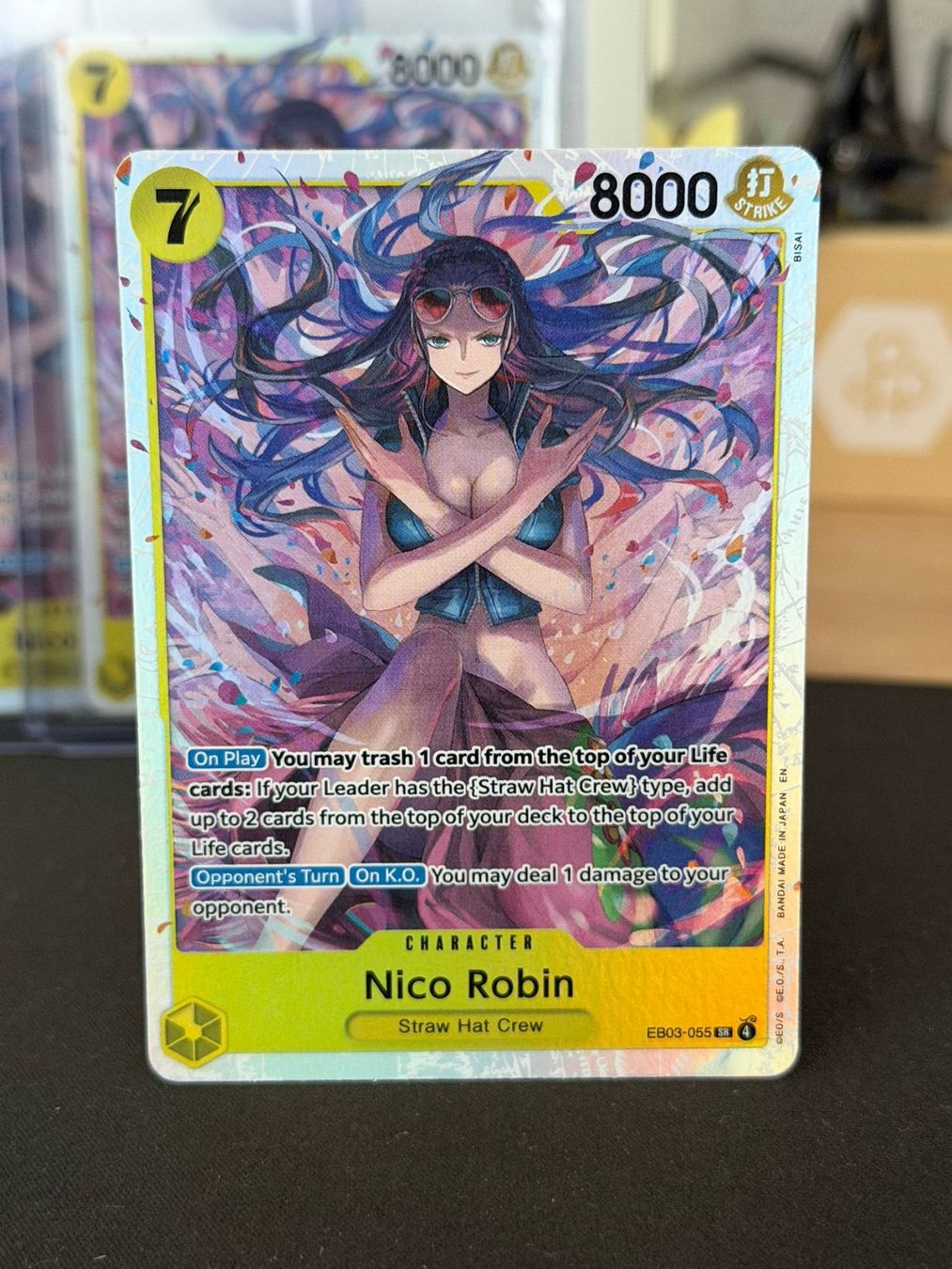 Bandai Carte collezionabili: Nico Robin EB03-055 SR (4) – Nuovo (secondo la descrizione) da Brittnau venduto da TCGBratans