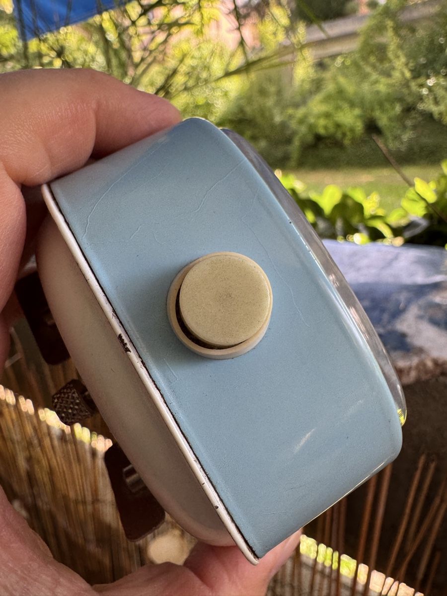 Sveglie: Japy Wecker blau mechanisch mit Weckfunktion gebraucht – Usato da Ipsach venduto da Besos 3