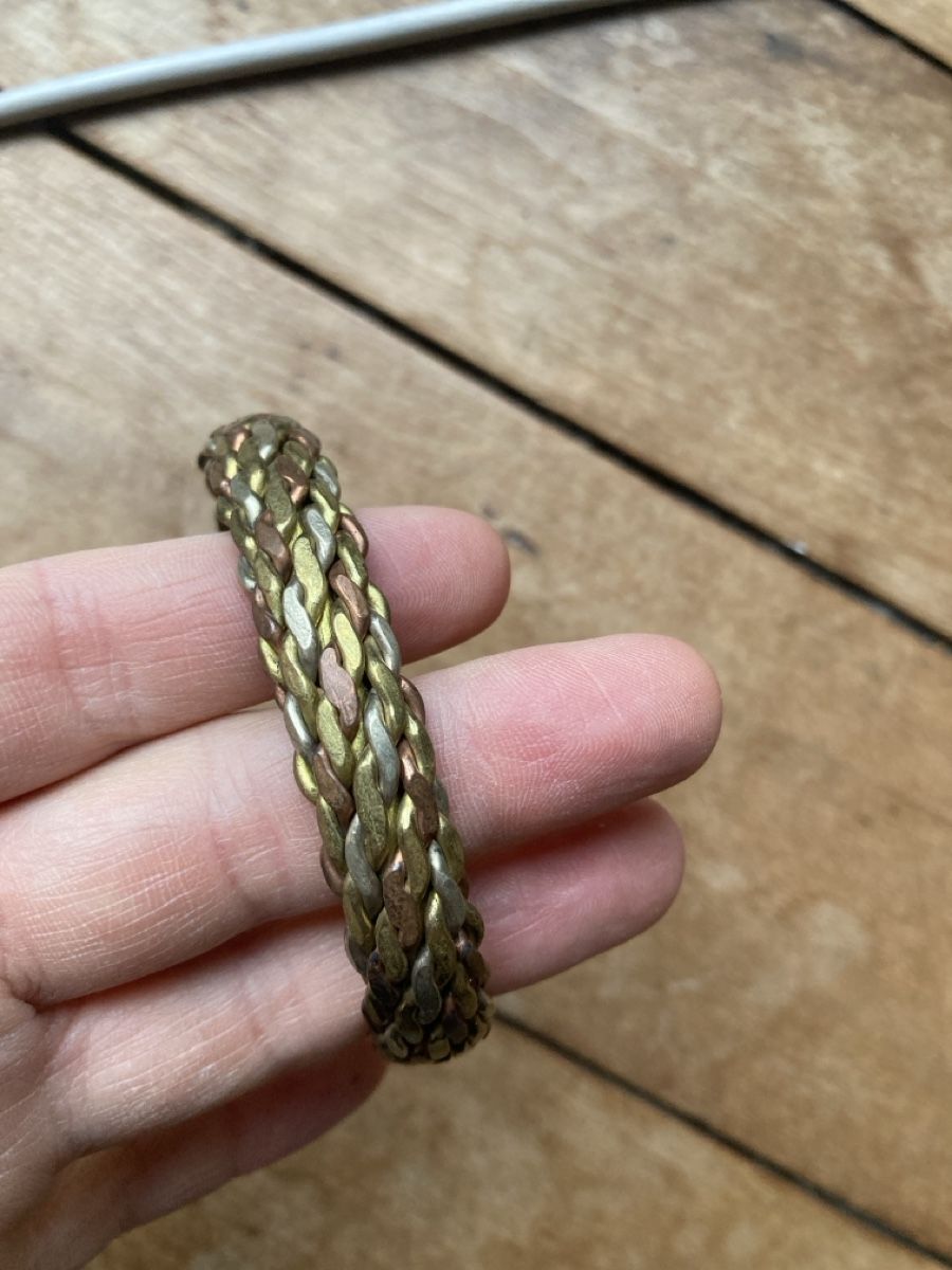 Bracciali & Braccialetti: Armreif Metall geflochten – Usato da Luzern venduto da nisssa 1