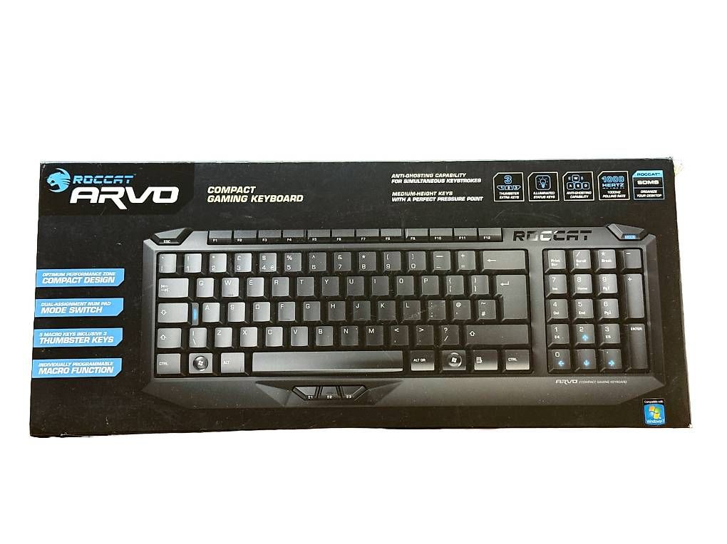 Tastiere: Roccat Arvo Compact Gaming Keyboard, mit OVP – Usato da Schwerzenbach venduto da Lik3 1
