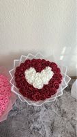 Romantischer Rosenstrauss mit Herz - nie verwelkt! ❤️