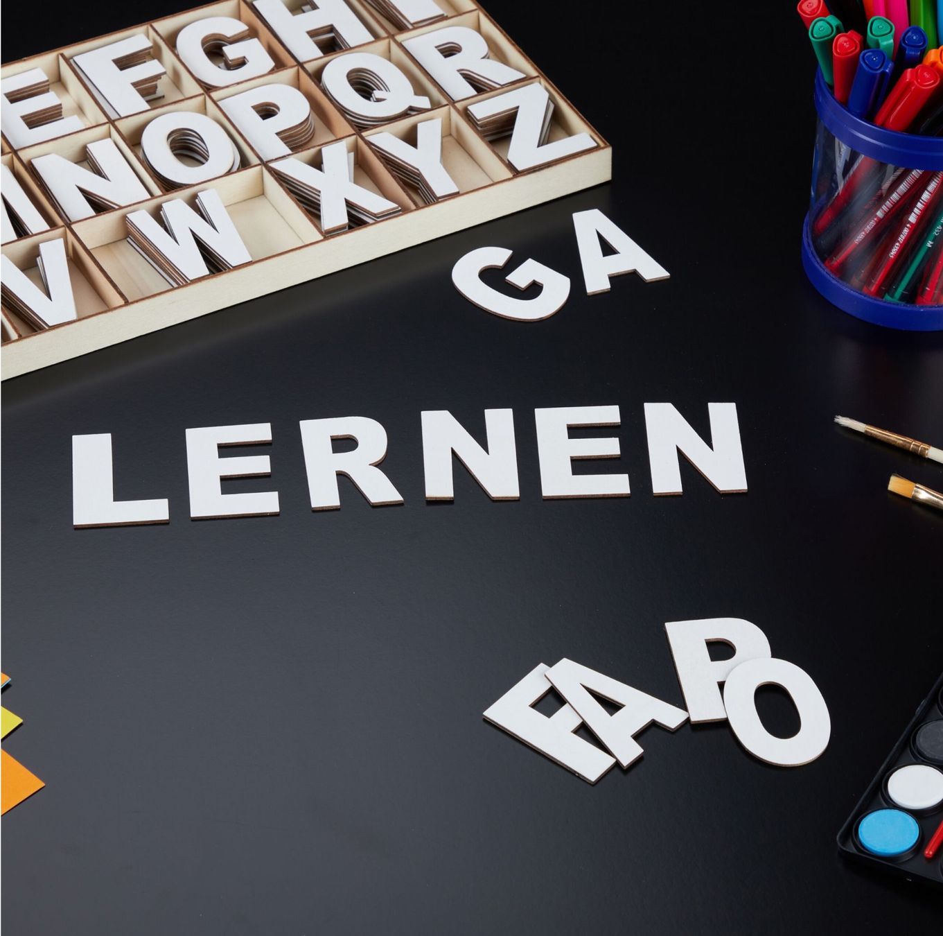Tutte le decorazioni: 208-tlg. Holzbuchstaben Set – Nuovo e nell'imballaggio originale da Bülach venduto da StoreInShop 5