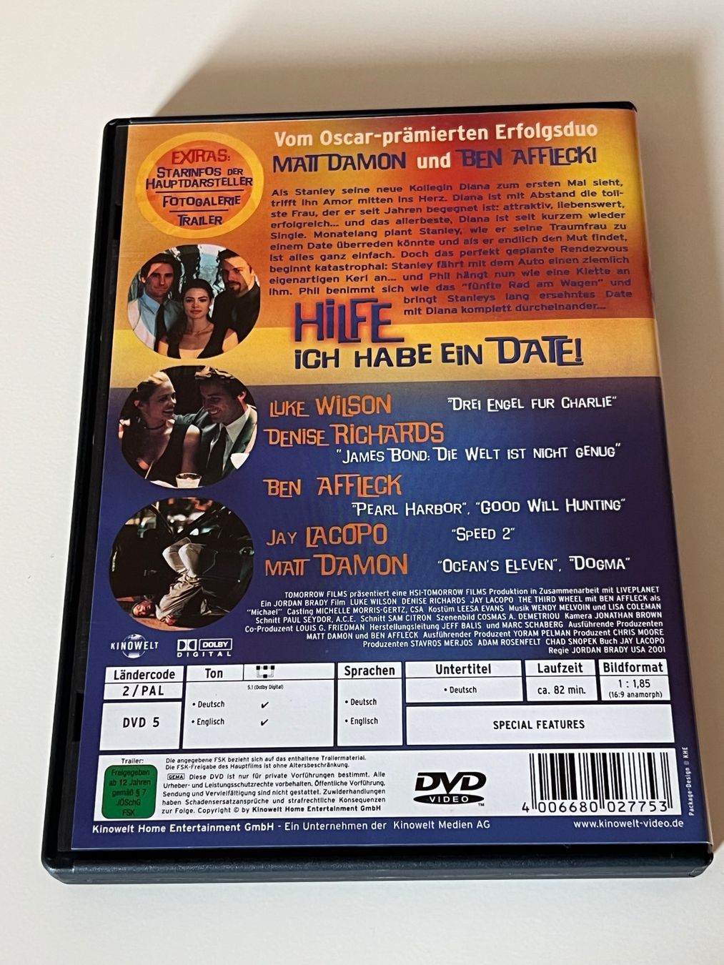 Tutti i DVDs: Hilfe, ich habe ein Date! – Nuovo (secondo la descrizione) da Altstätten SG venduto da sheamus 1