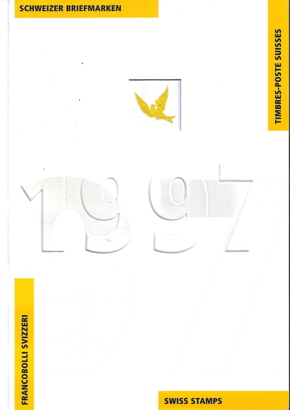 Tutti i francobolli: Jahrbuch 1997 mit Vignette Ersttag-Stempel – Usato da Zürich venduto da Philacat11