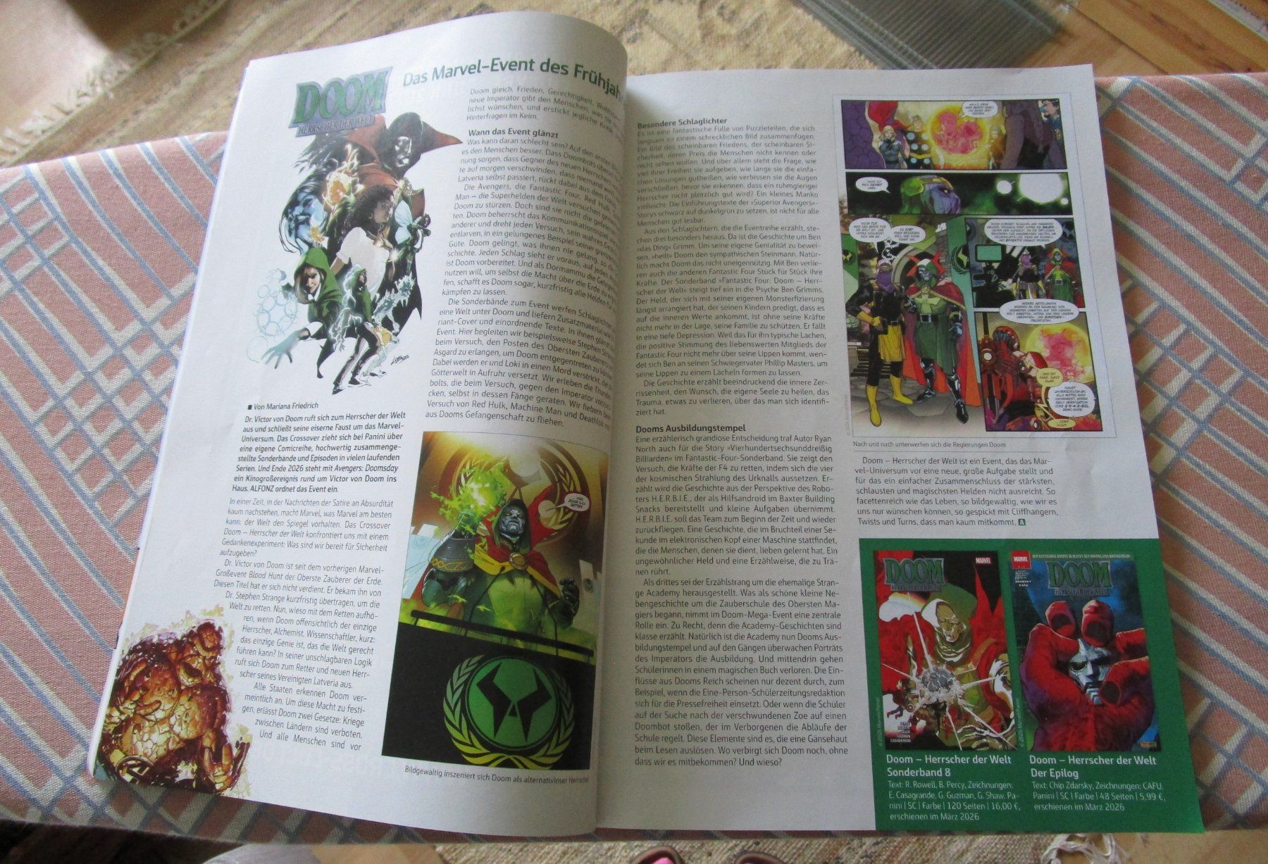Fumetti: Alfonz Comicreporter 2/2026, Comic Magazin – Usato da Scuol venduto da Luana.. 2