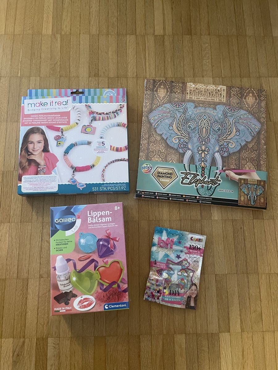 Kit bricolage: Bastelset Schmuck, DIY Set, Clementoni, Neuwertig – Nuovo (secondo la descrizione) da Wettingen venduto da Serk