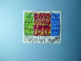 2010 Sondermarke Krebsliega ET Vollstempel 1343