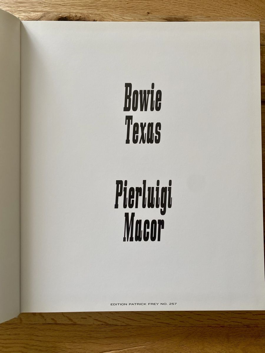 Libri: Buch BOWIE TEXAS – Nuovo (secondo la descrizione) da Eiken venduto da Carcharias 1