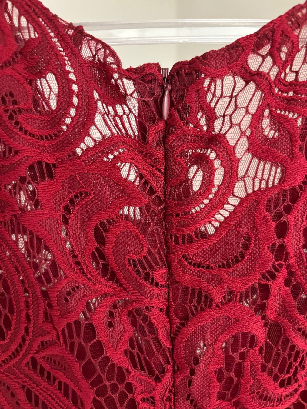 Vestiti: rotes Abendkleid – Nuovo (secondo la descrizione) da Bünzen venduto da noemi_3105 4