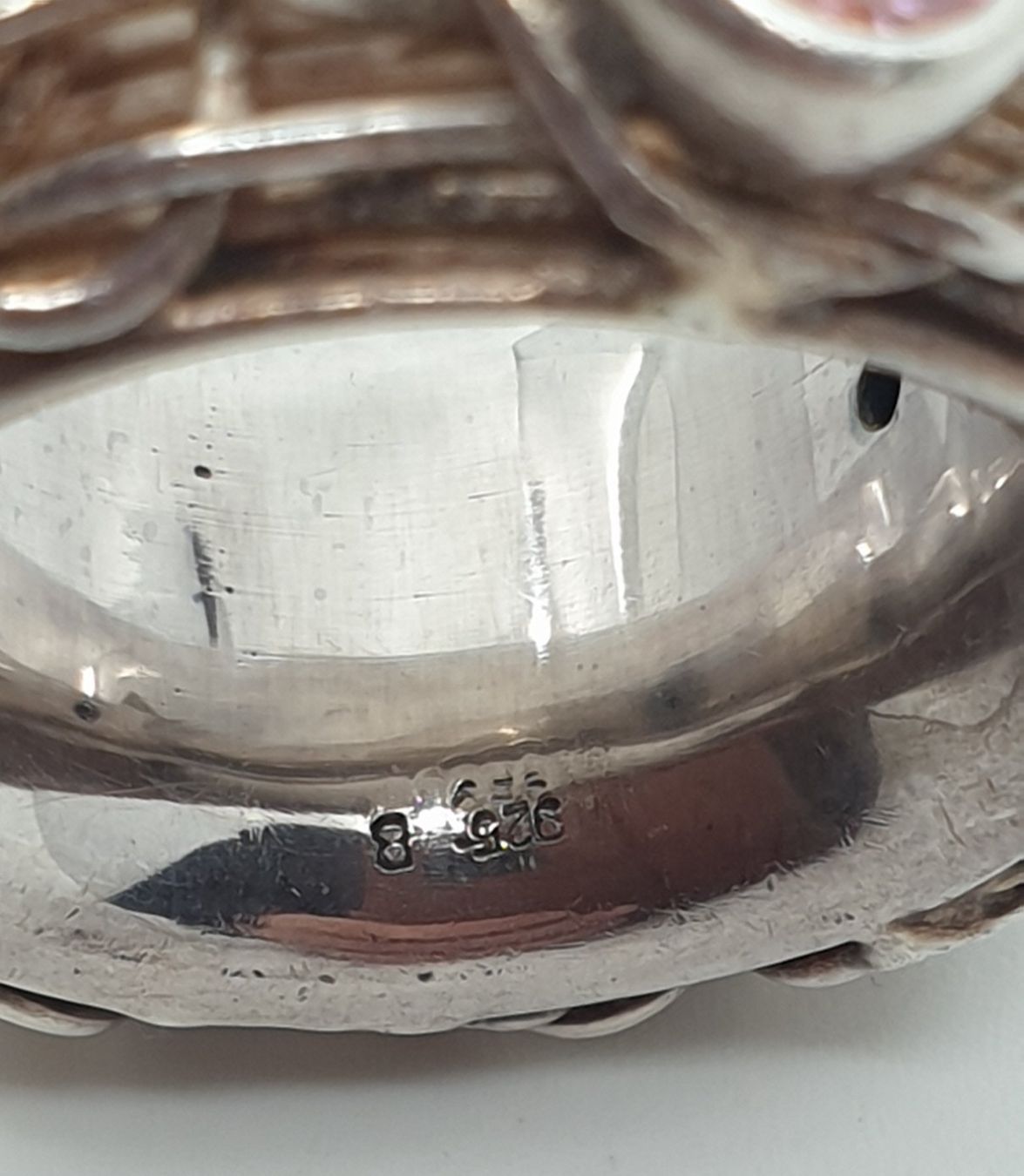 Anelli: Grosser Fingerring Silber 925 – Usato da Emmen venduto da magelan 5