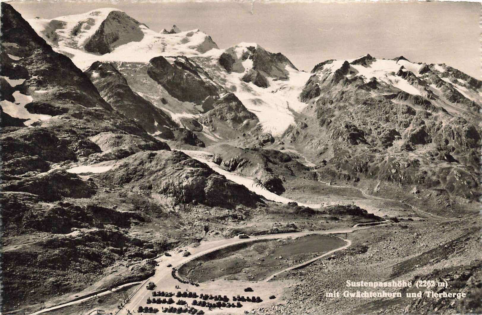 Ansichtskarten: Sustenpasshöhe Gwächtenhorn Tierberge – Gebraucht aus Biasca von Blenio71