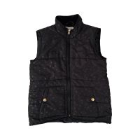H&M Gilet gefüttert, Schwarz Gr.134/140 Mädchen