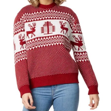 Damen Weihnachtspullover - M