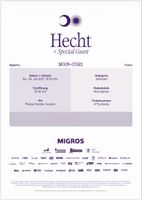 2 Ticket Hecht Moon and Stars Locarno 24.07.2027