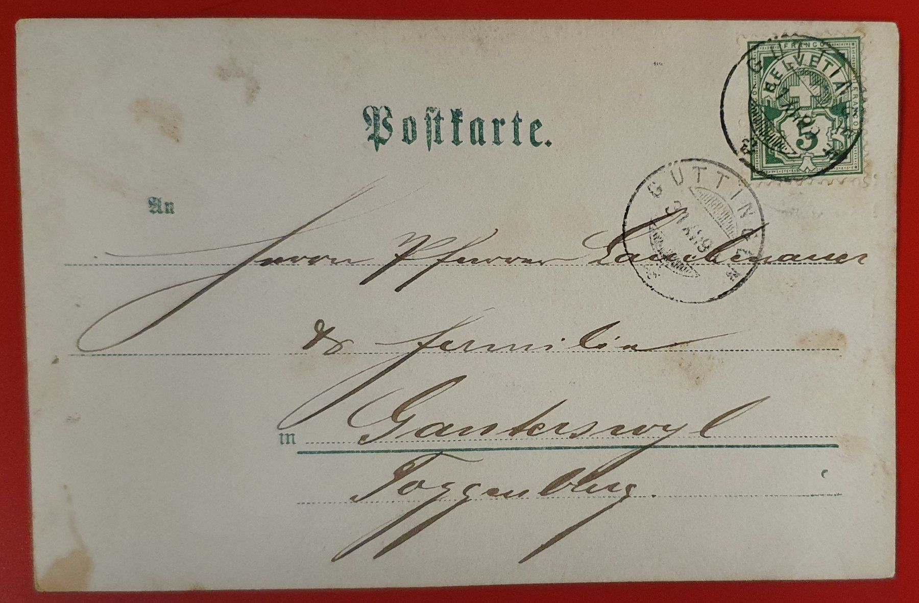 Cartes postales: Güttingen 1899 – D'occasion à Kreuzlingen par Rschweiz1 1