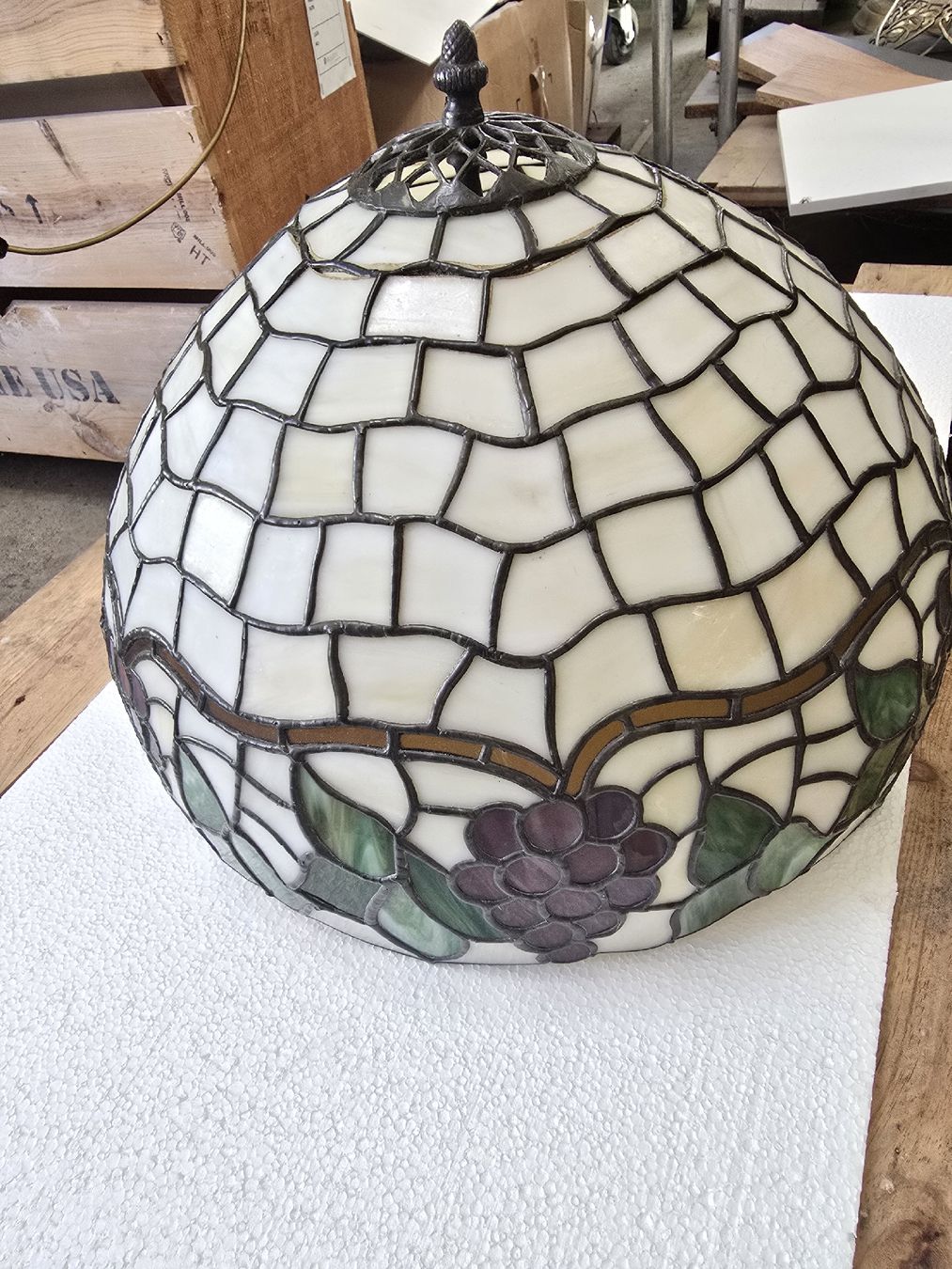 Paralumi: Tiffany Lampenschirm 50 cm – Usato da Volketswil venduto da rerererarara 8