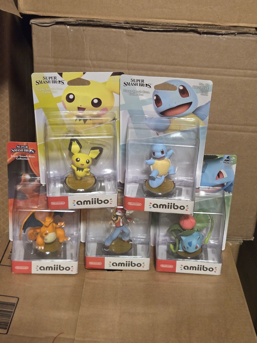 Figuren: Super Smash Bros. Amiibo Pokemon Figuren Set – Neu und originalverpackt aus Dürrenäsch von JFAS