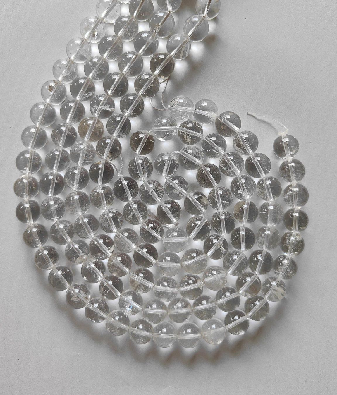 Pietre preziose: Bergkristall, Beads 13mm, Strang – Nuovo e nell'imballaggio originale da Rümlang venduto da 21f 1