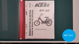 KTM GP30 Ersatzteilliste März 1985